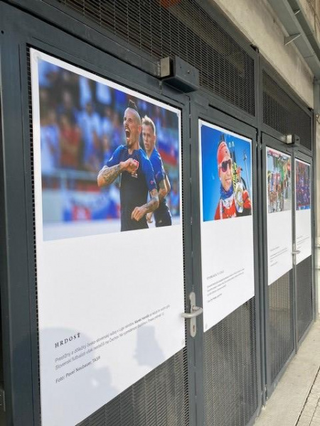 Národný štadión zdobí unikátna výstava historických momentov Národný štadión zdobí unikátna výstava historických momentov